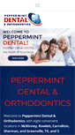 Mobile Screenshot of mypeppermintdental.com